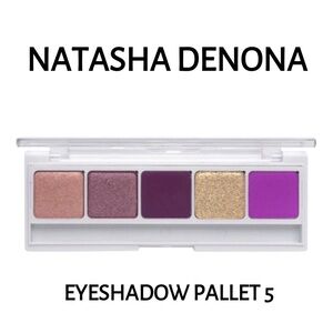 Natasha Denona Eyeshadow Palette 5 Purple & Gold Brand New in Box